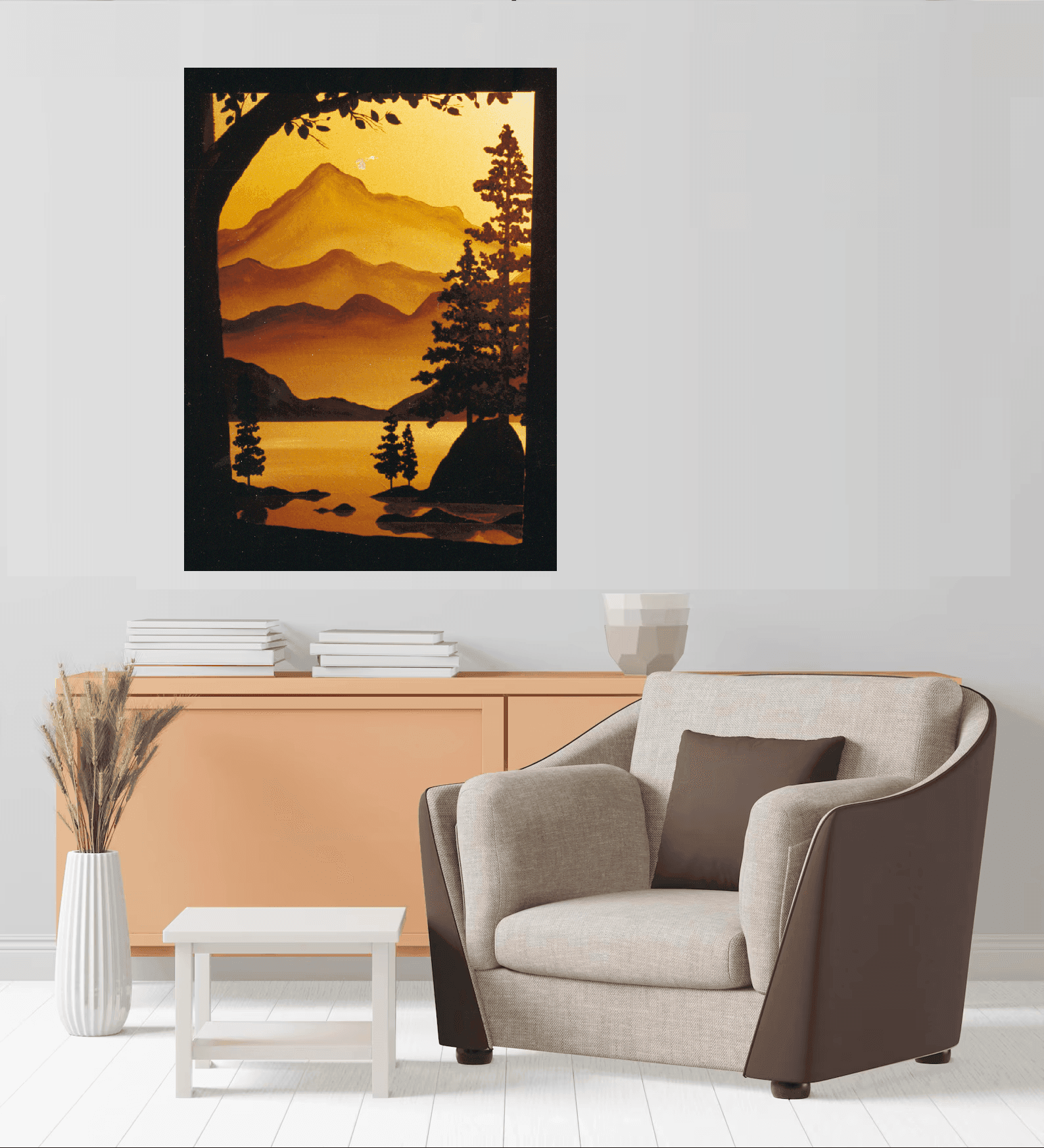 sepia mountain cove