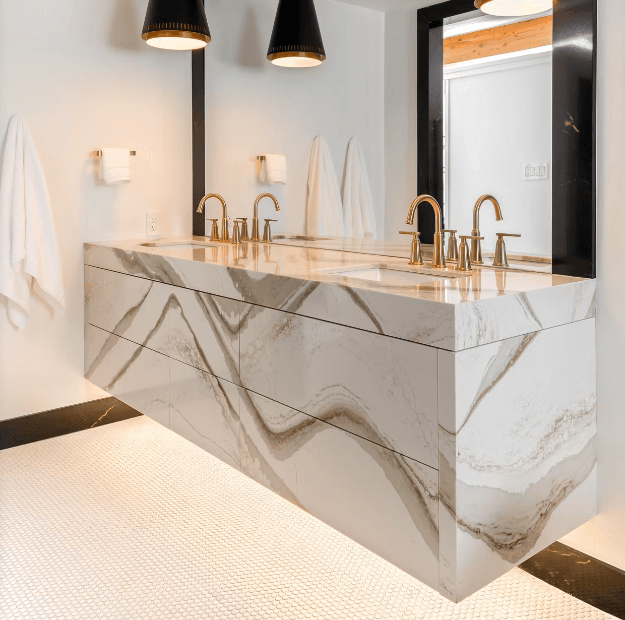   Brittanicca Gold Warm Quartz by Cambria USA